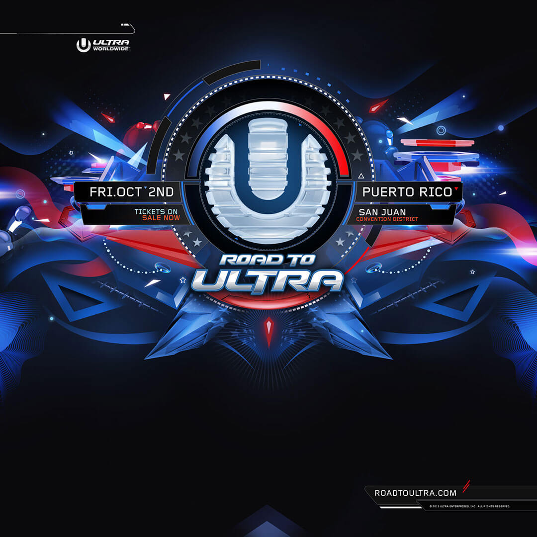 ultra music festival u logo