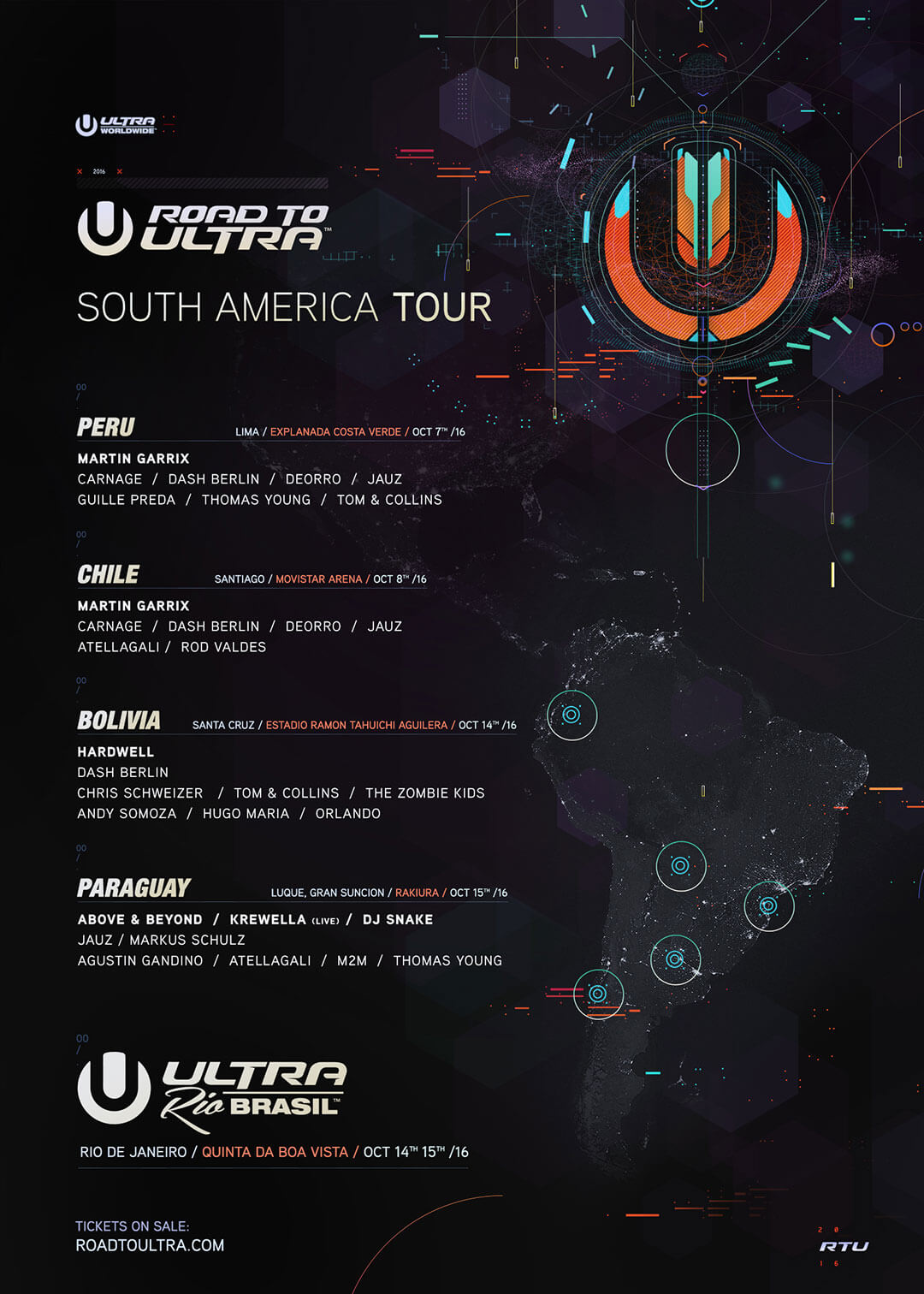 Ultra Worldwide Releases Lineups For Road To Ultra Peru Chile Bolivia And Paraguay Ultra Worldwide