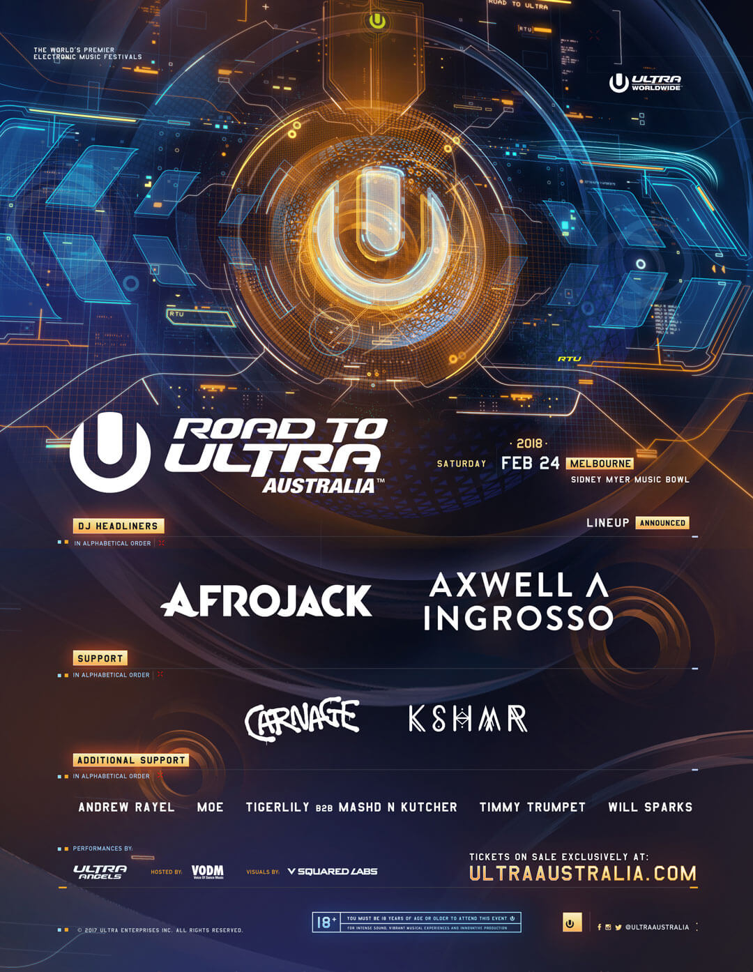 Afrojack and Axwell Λ Ingrosso To Headline Inaugural Road to ULTRA  Australia - Ultra Music Festival