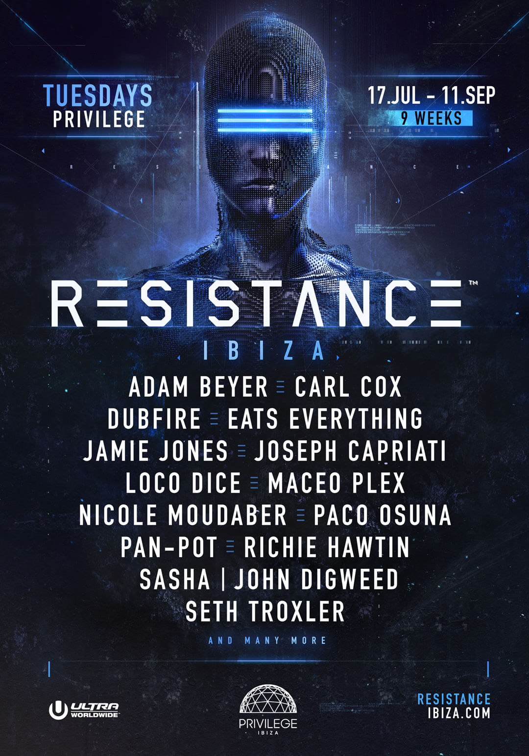 RESISTANCE Announces Headliners, Promises Biggest Production on