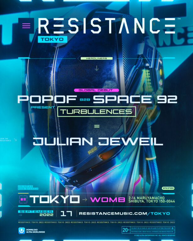 ULTRA Japan unveils Daily Stage Programming and announces RESISTANCE Tokyo  headliners - Ultra Europe July 12, 13, 14 — 2024